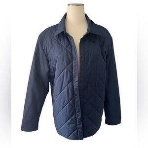 Nike Men's Navy Quilted Jacket
